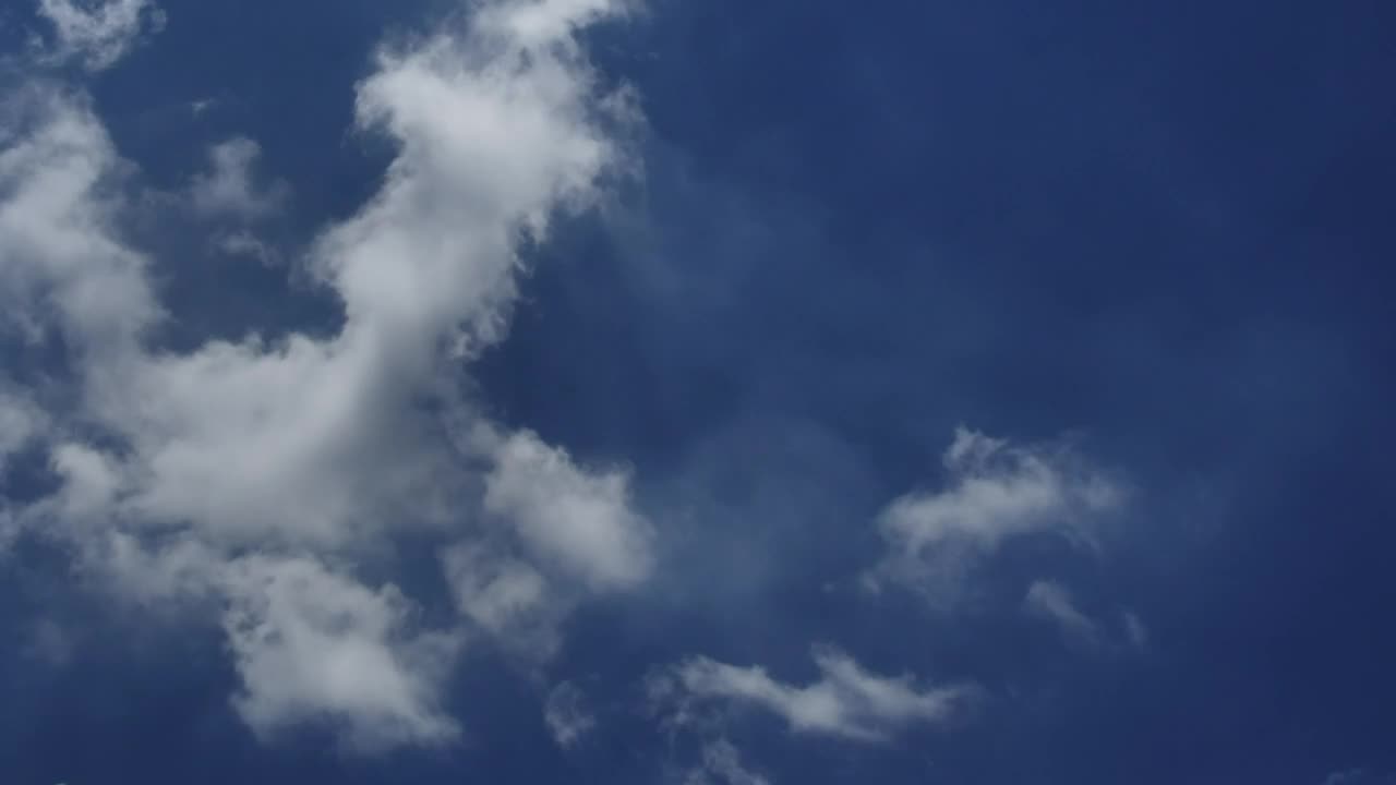 Video Stock Clouds Moving Gently With The Wind In The Blue Sky Live Wallpaper For PC