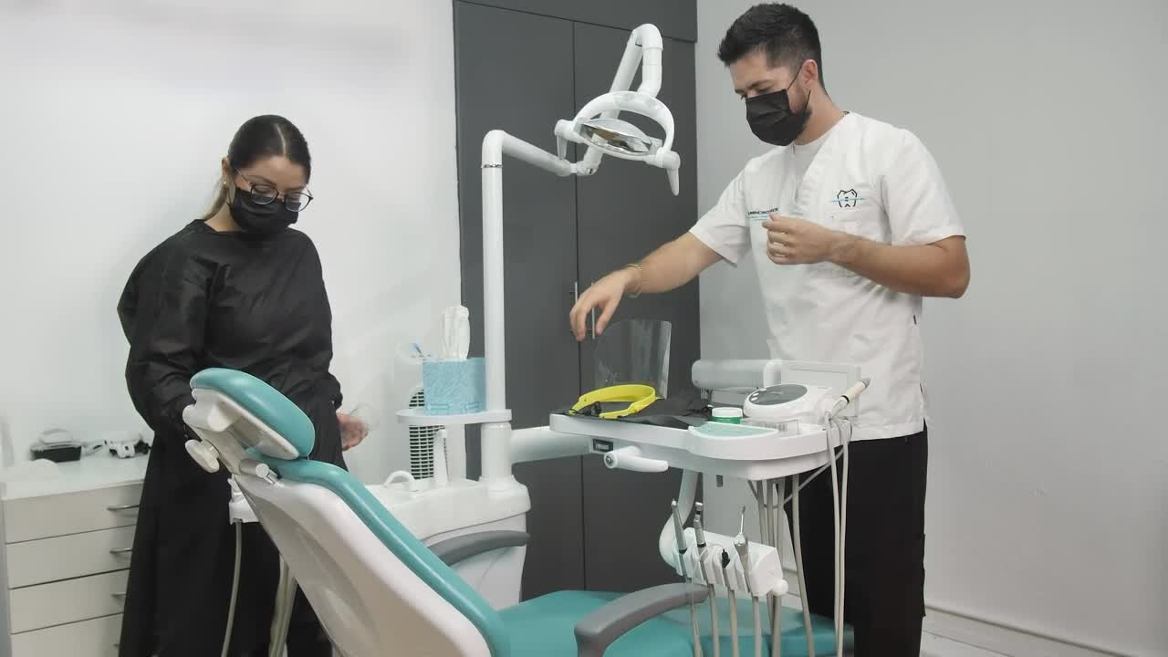 Stock Video Dentist Preparing To Work Live Wallpaper For PC