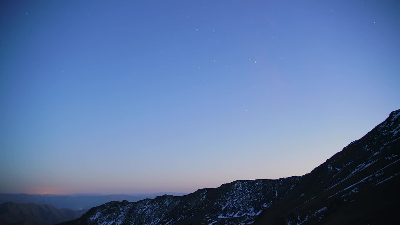 Stock Video Day To Night Transition At Mountains Live Wallpaper For PC