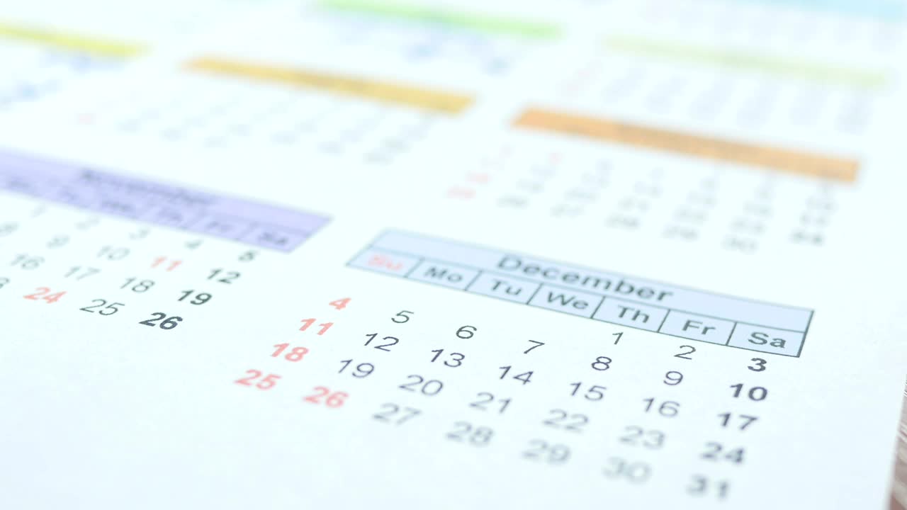 Stock Video Crossing Out Days With Down On A Calendar Live Wallpaper For PC