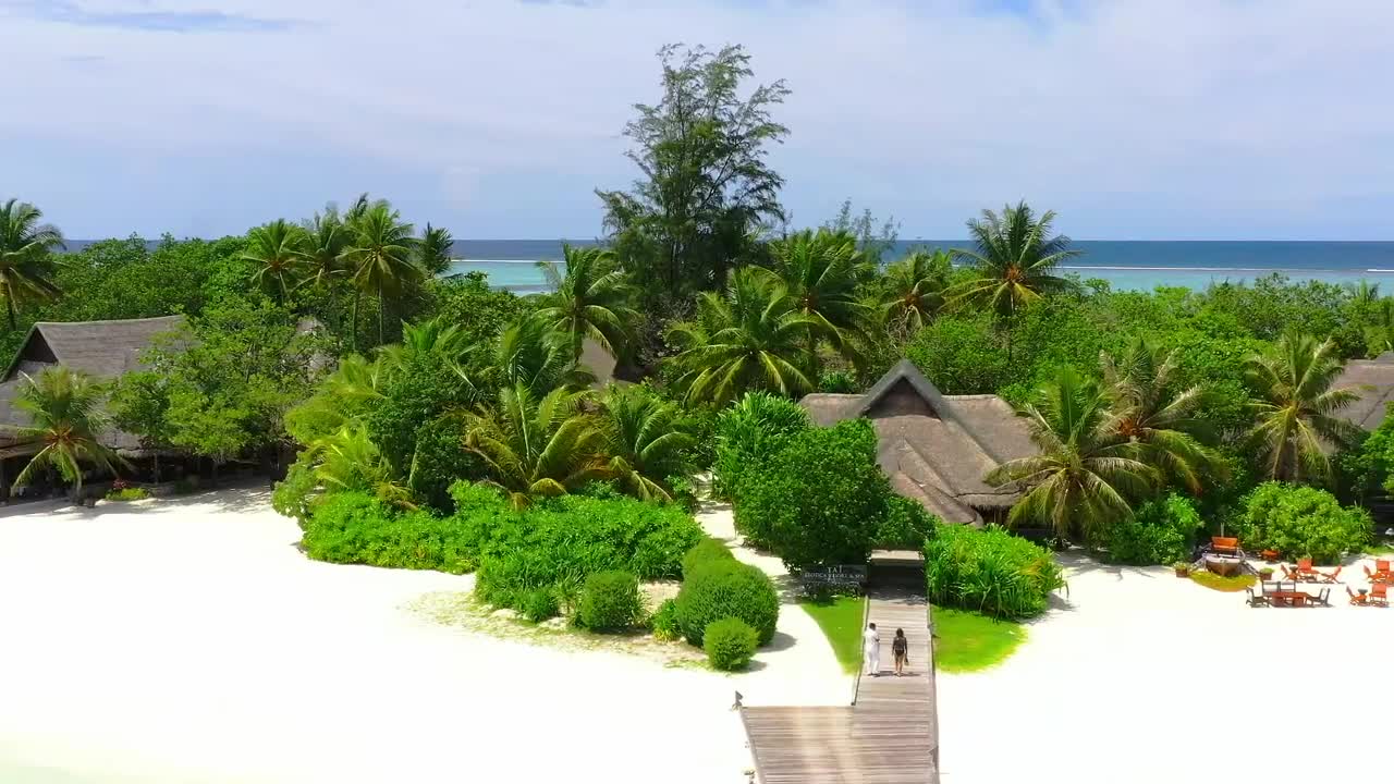 Stock Video Couple Walking On The Pier Live Wallpaper For PC
