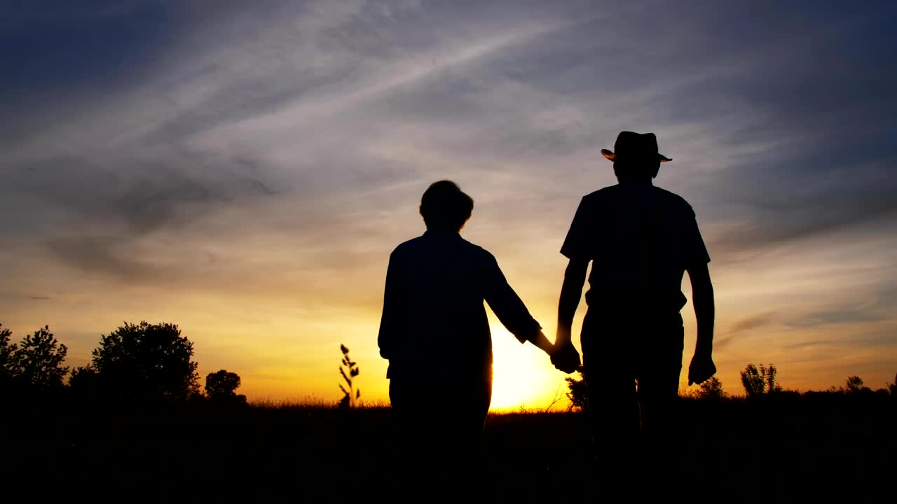 Stock Video Couple Walking At Sunset Live Wallpaper For PC