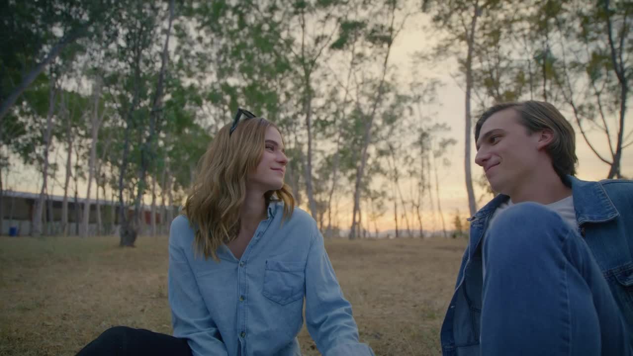 Stock Video Couple Talking In A Forest Live Wallpaper For PC