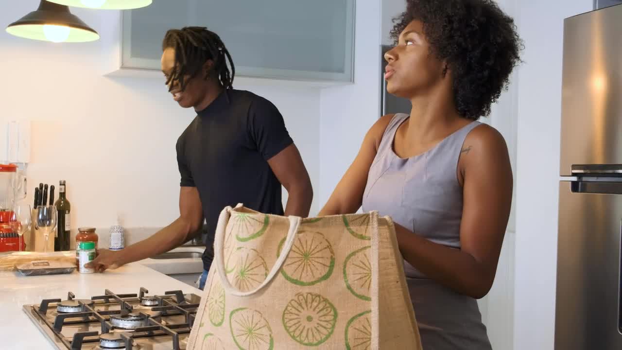 Stock Video Couple Taking Out Purchases From The Mall Live Wallpaper For PC
