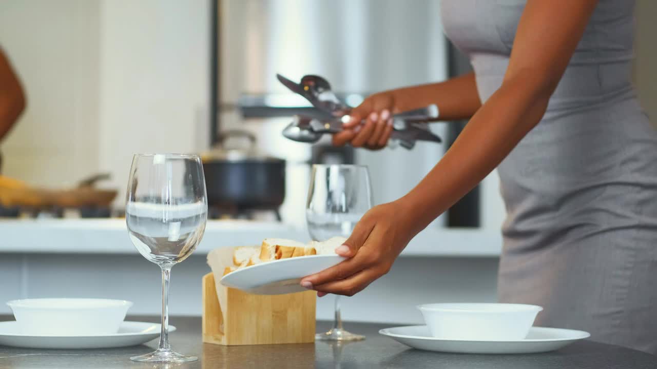 Stock Video Couple Preparing For Dinner Live Wallpaper For PC