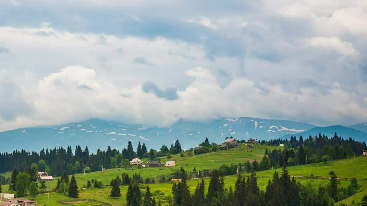 Stock Video Cloudy Afternoon In The Countryside On Farms Live Wallpaper For PC