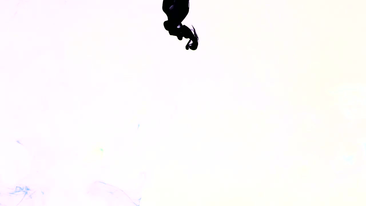 Stock Video Faint Ink In A Water Tank Live Wallpaper For PC