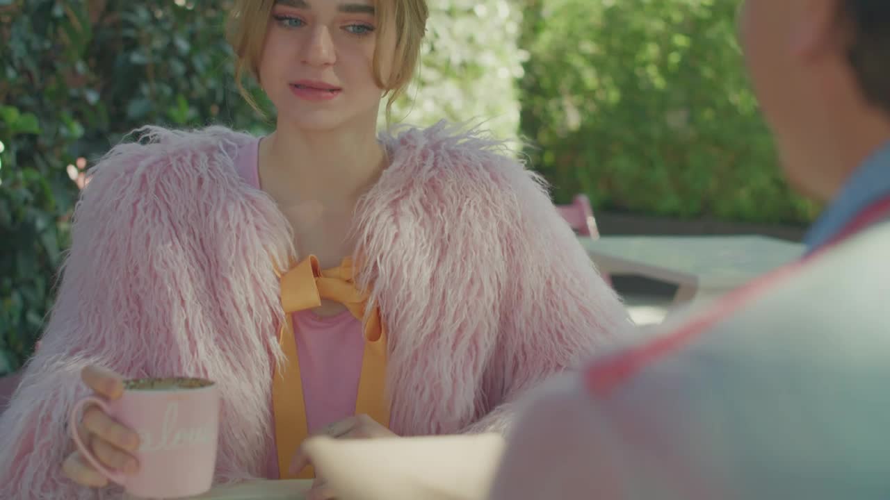 Stock Video Disinterested Girl Receives A Valentines Letter Live Wallpaper For PC