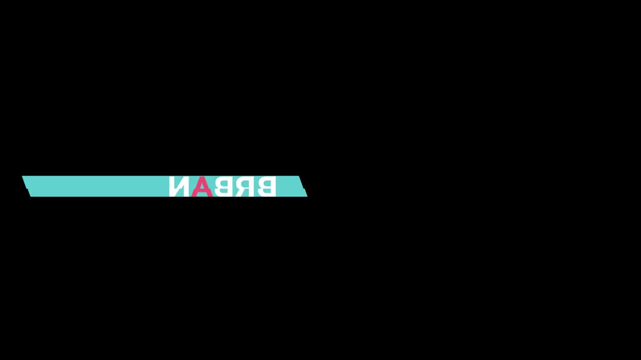 Stock Video Framed Title With Glitch Animation Live Wallpaper For PC