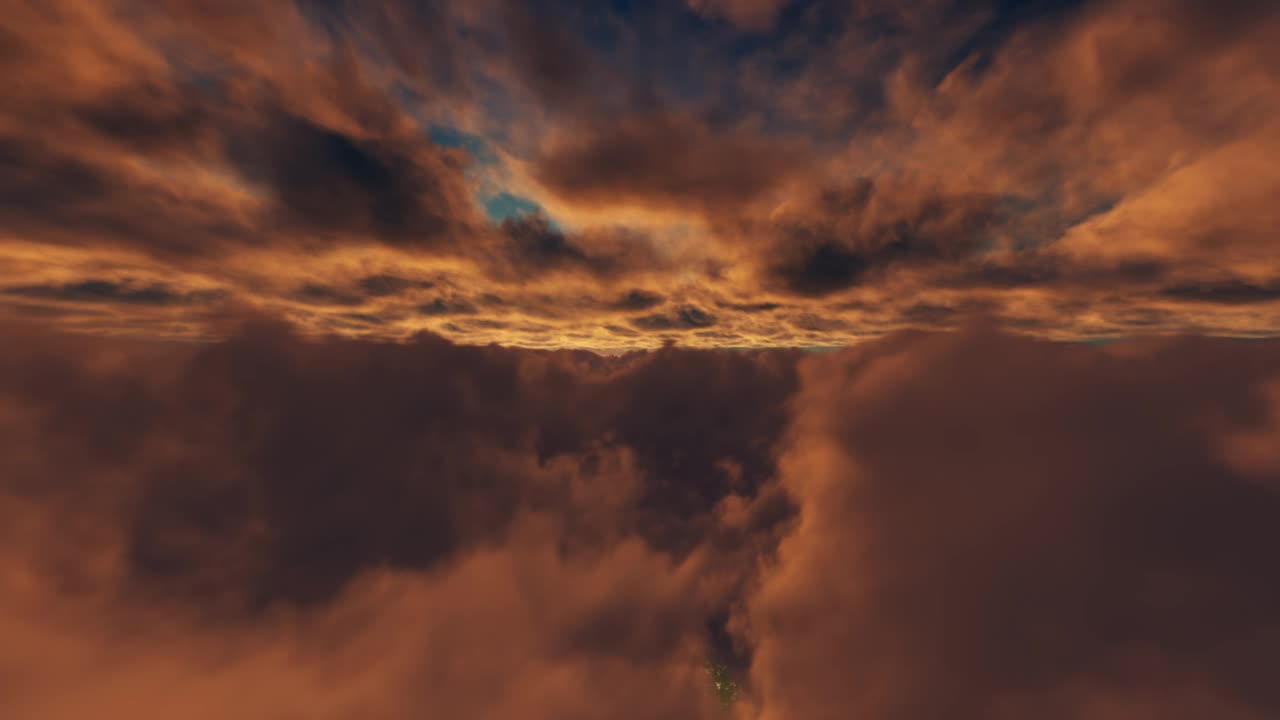 Stock Video Flying Through The Clouds D Animation Live Wallpaper For PC