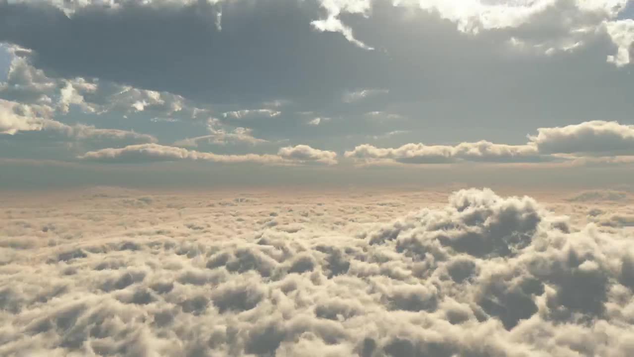 Stock Video Flying Swiftly A Sky Done By Computer Live Wallpaper For PC