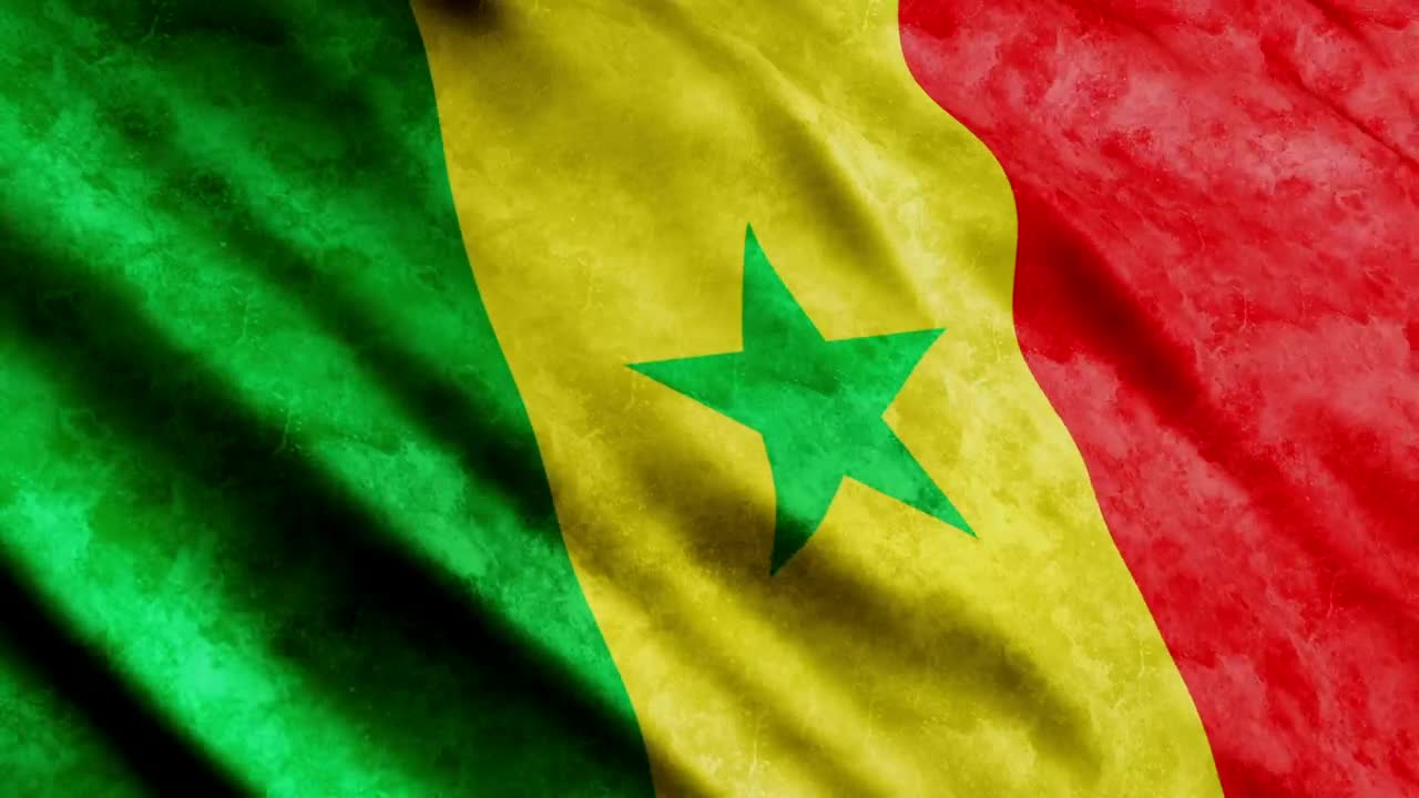 Stock Video Flag Of The African Country Of Senegal Live Wallpaper For PC