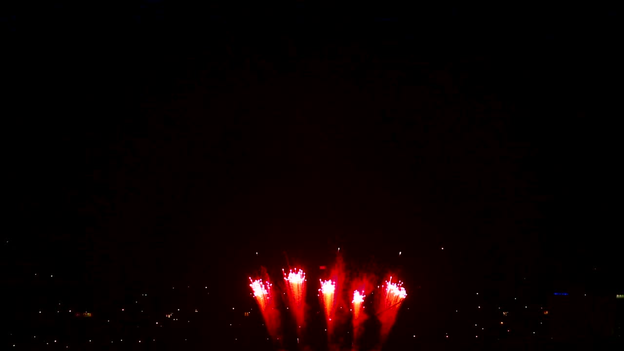 Stock Video Firewoks Celebration In The Night Sky Live Wallpaper For PC