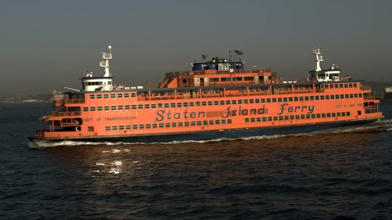 Stock Video Ferry In New York Live Wallpaper For PC
