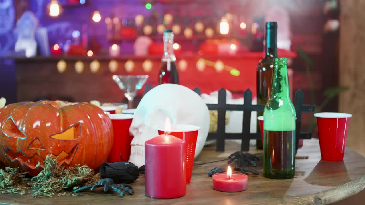 Stock Video Halloween Party Decorations Live Wallpaper For PC