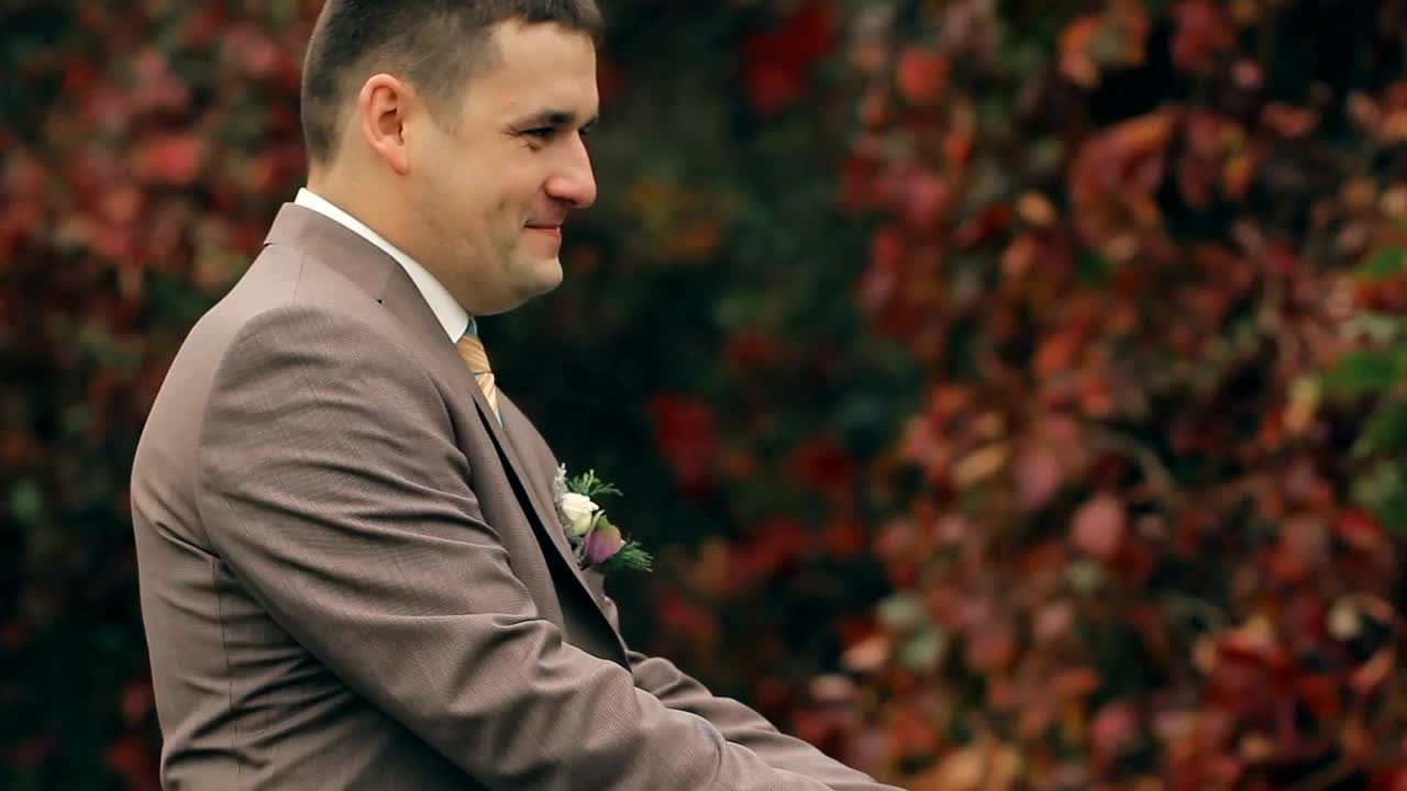 Stock Video Groom And Bride Kiss After Their Wedding Party Live Wallpaper For PC