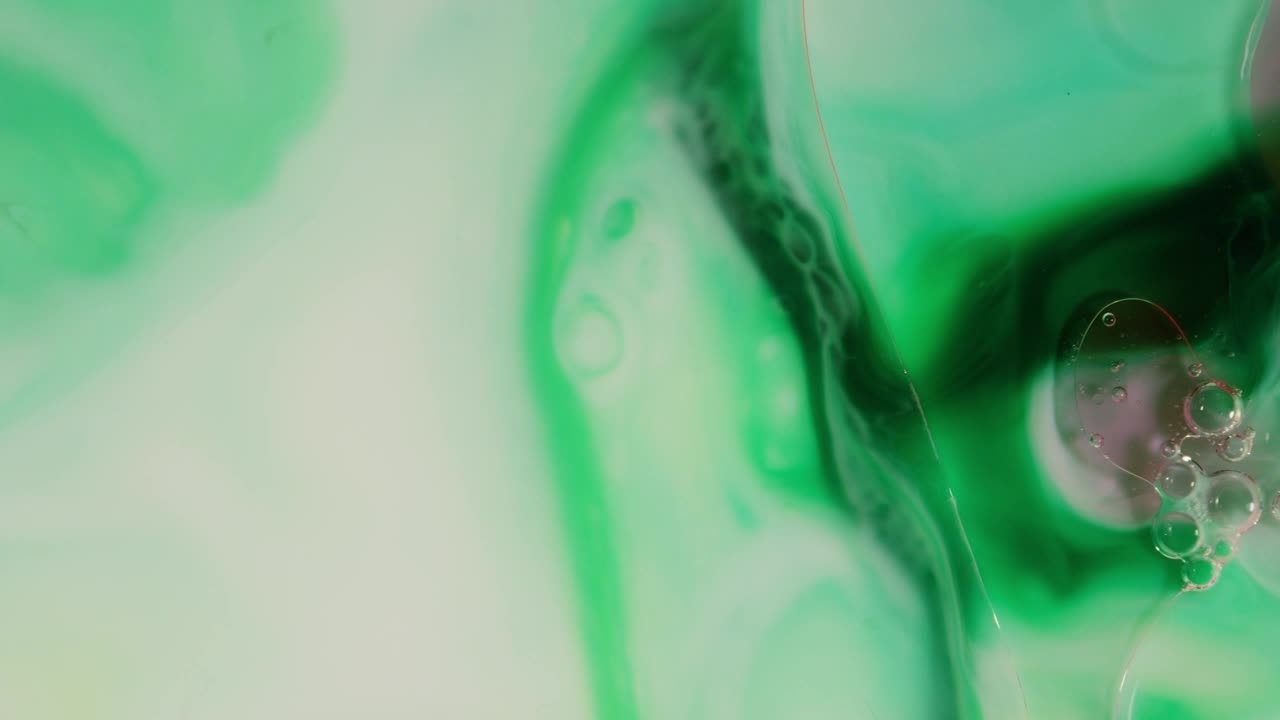 Stock Video Greenish Fluid Motion Background Live Wallpaper For PC