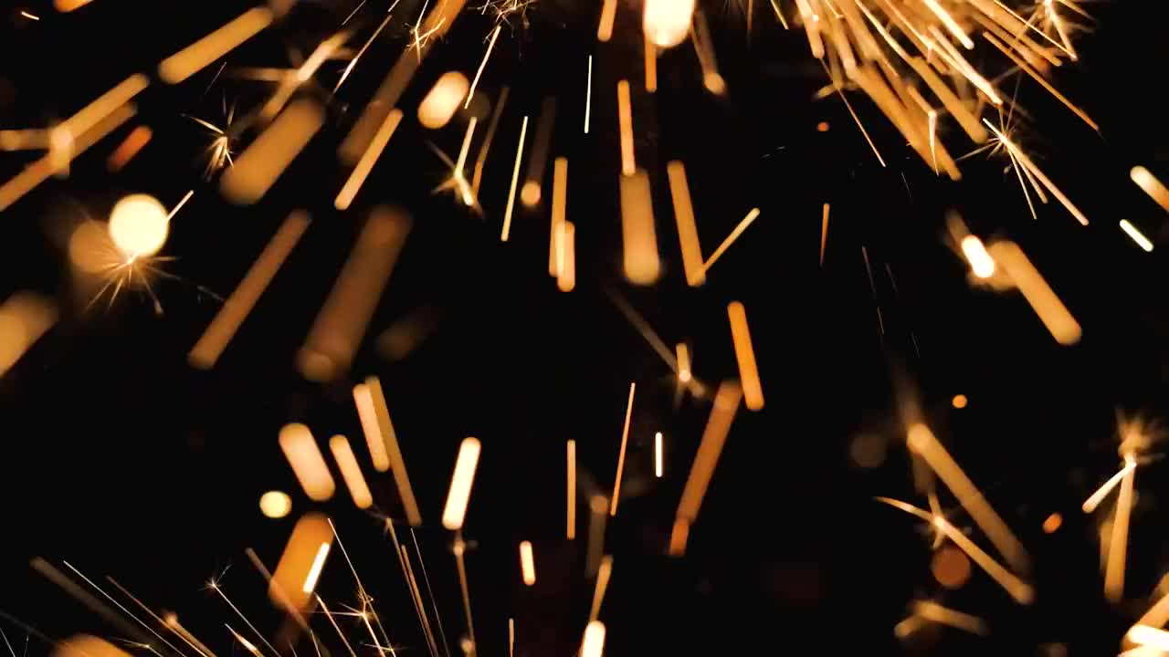 Stock Video Gold Sparklers Live Wallpaper For PC