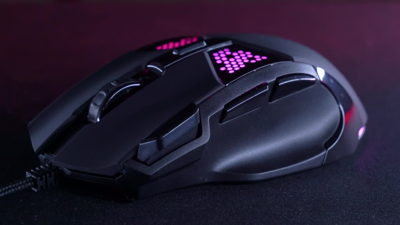 Stock Video Gaming Mouse Close Up Live Wallpaper For PC