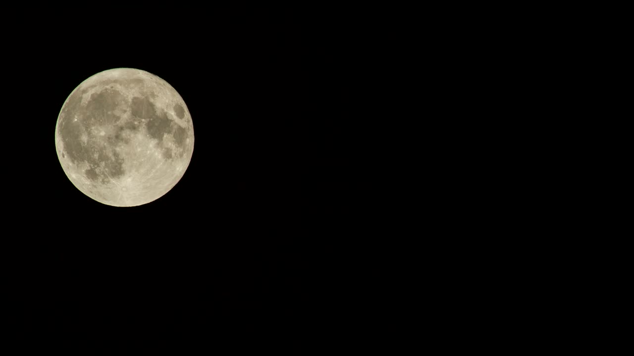 Stock Video Full Moon Heading Across The Night Sky Live Wallpaper For PC
