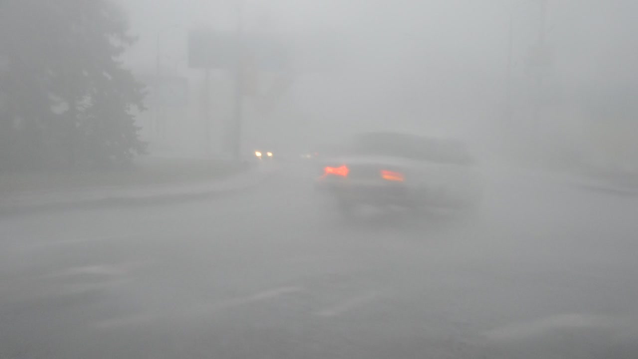 Stock Video Heavy Rain In Traffic Animated Wallpaper
