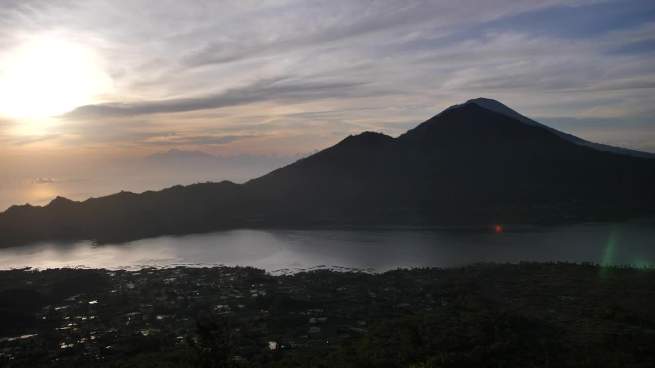 Stock Video Landscape View Around A Volcano Animated Wallpaper