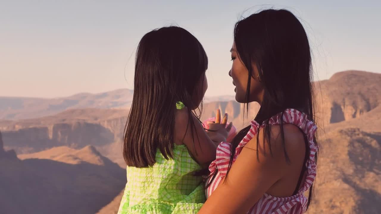 Stock Video Loving Mother Hugs Her Daughter Animated Wallpaper