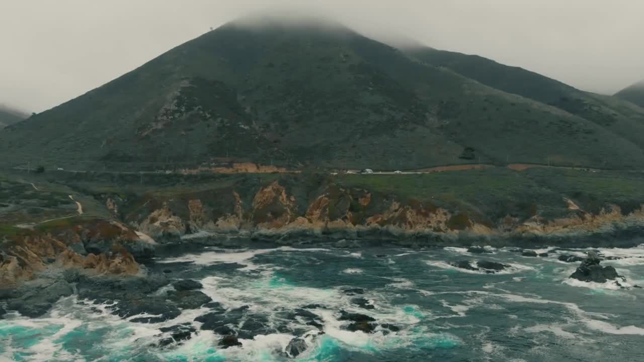 Stock Video Left Fracture Transition Animated Wallpaper