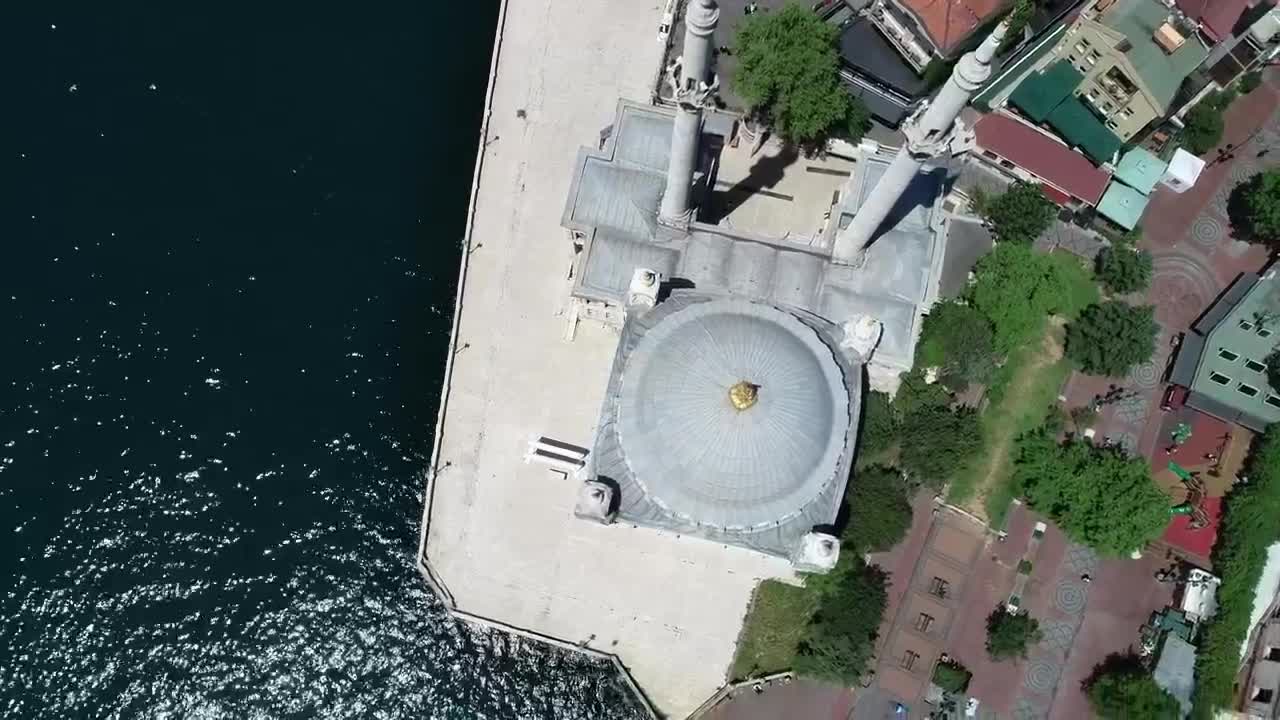 Stock Video Mosque By The Ocea Animated Wallpaper