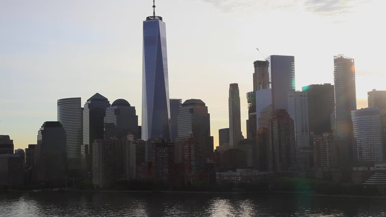 Stock Video Morning In Manhattan Over The Hudso Animated Wallpaper