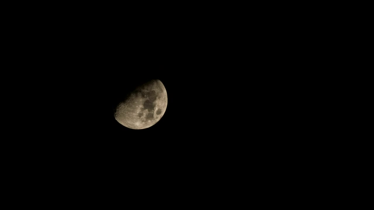 Stock Video Moon Natural Satellite Of The Eart Animated Wallpaper