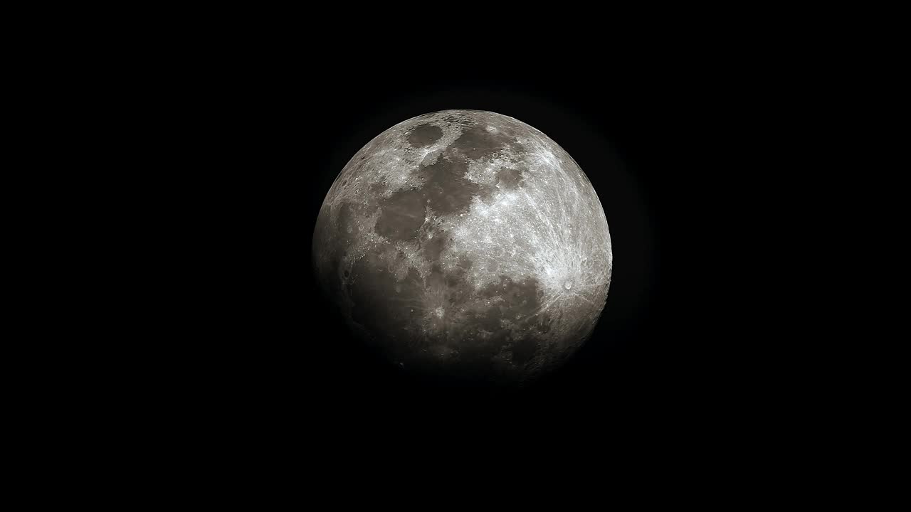 Stock Video Moon In The Dark Sk Animated Wallpaper