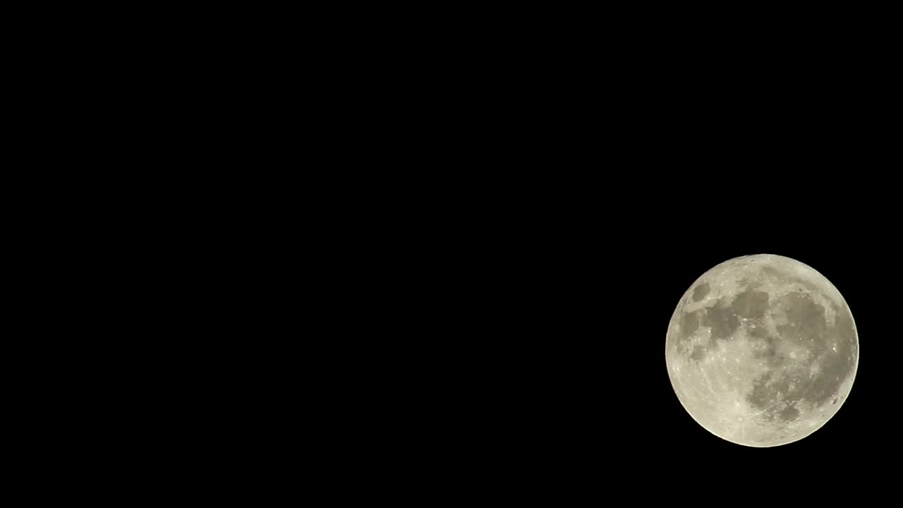 Stock Video Moon Against A Dark Black Sk Animated Wallpaper