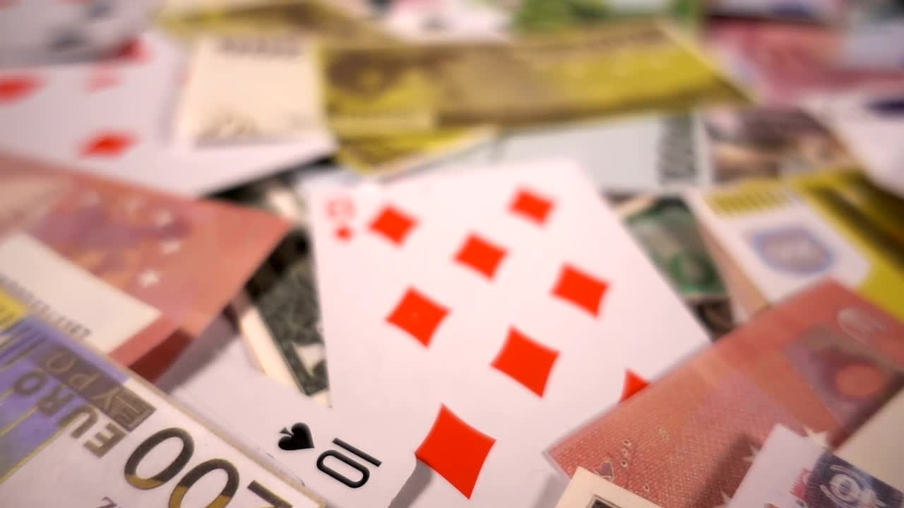 Stock Video Money And Gamblin Animated Wallpaper