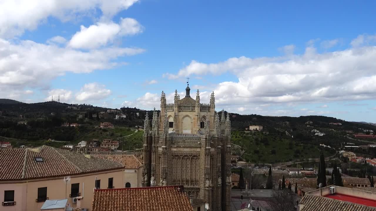 Stock Video Monastery Within A Tow Animated Wallpaper
