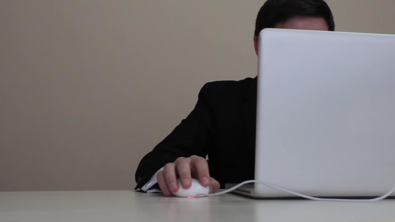 Stock Video Men In Suits At A Compute Animated Wallpaper