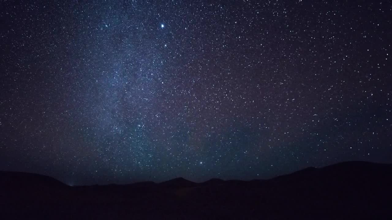 Stock Video Many Stars In The Night Sk Animated Wallpaper