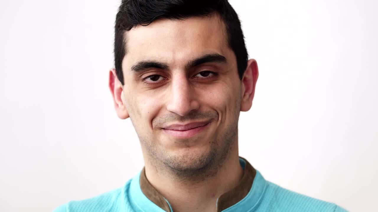 Stock Video Man Smiling Brightl Animated Wallpaper
