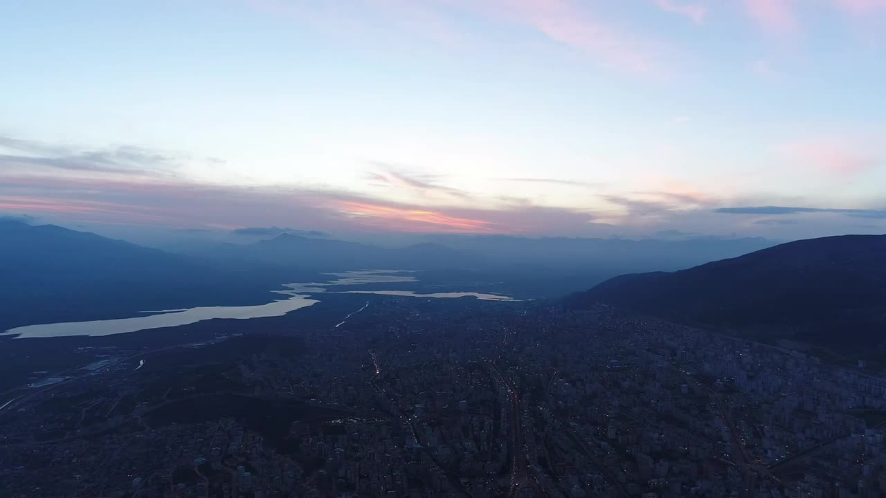 Stock Video Mountain River In The Distance Live Wallpaper