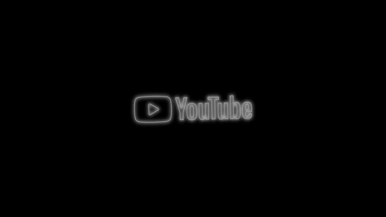 Stock Video Neon Youtube Title Live Wallpaper