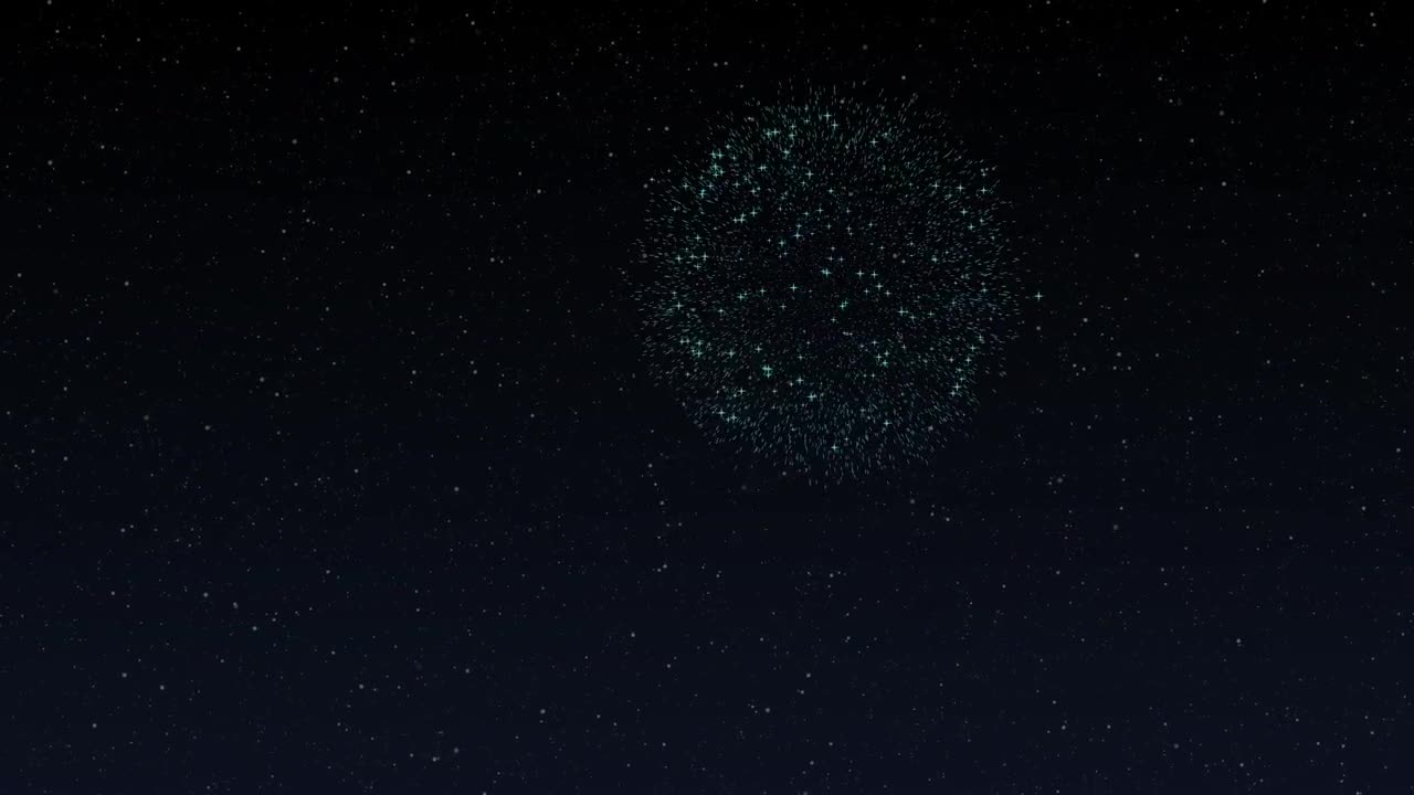 Stock Video New Year Countdown With Fireworks Live Wallpaper