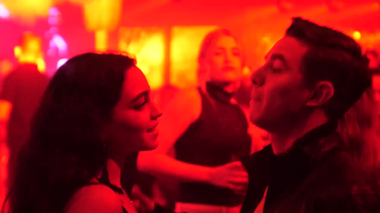 Stock Video Night Club Dancing Live Wallpaper