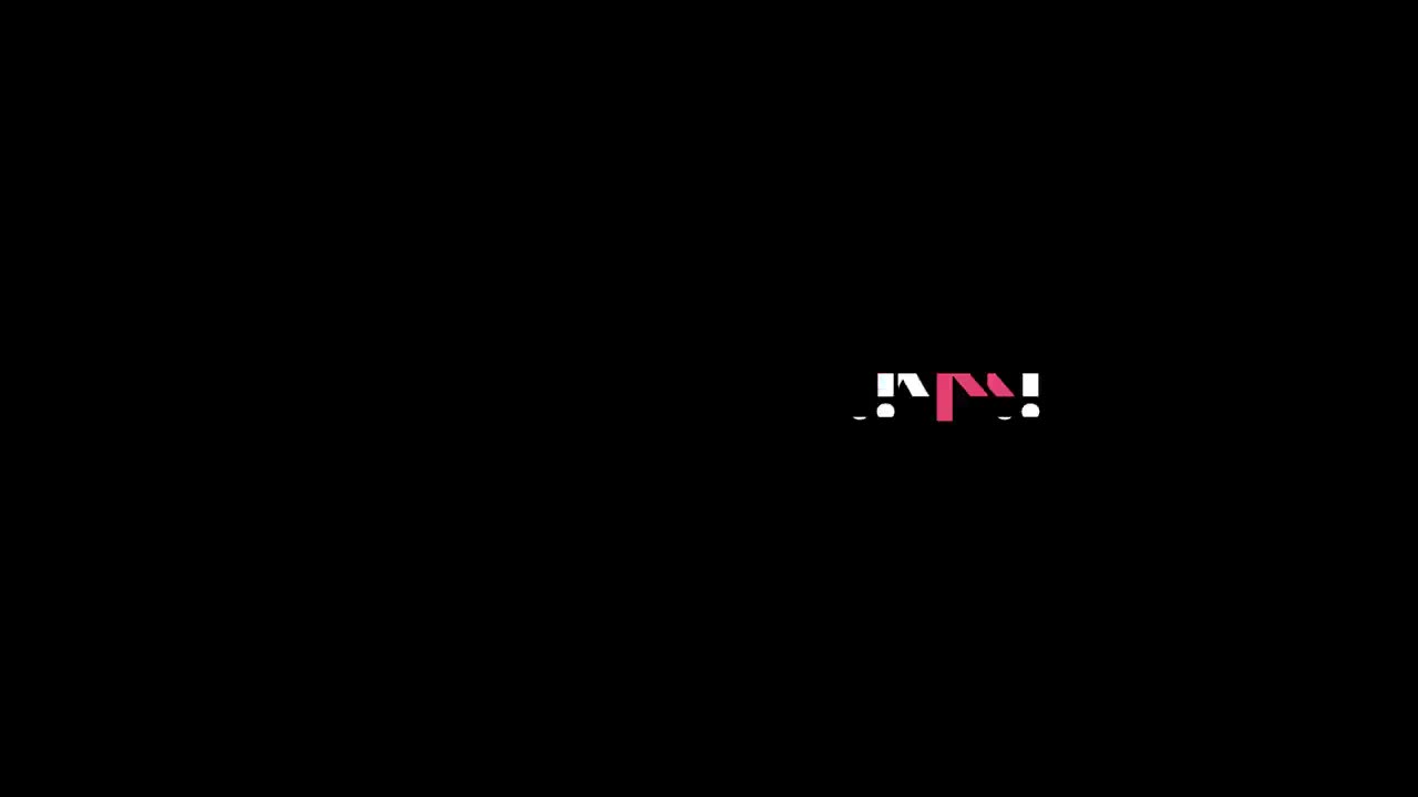 Stock Video One Line Framed Title With Glitch Animation Live Wallpaper