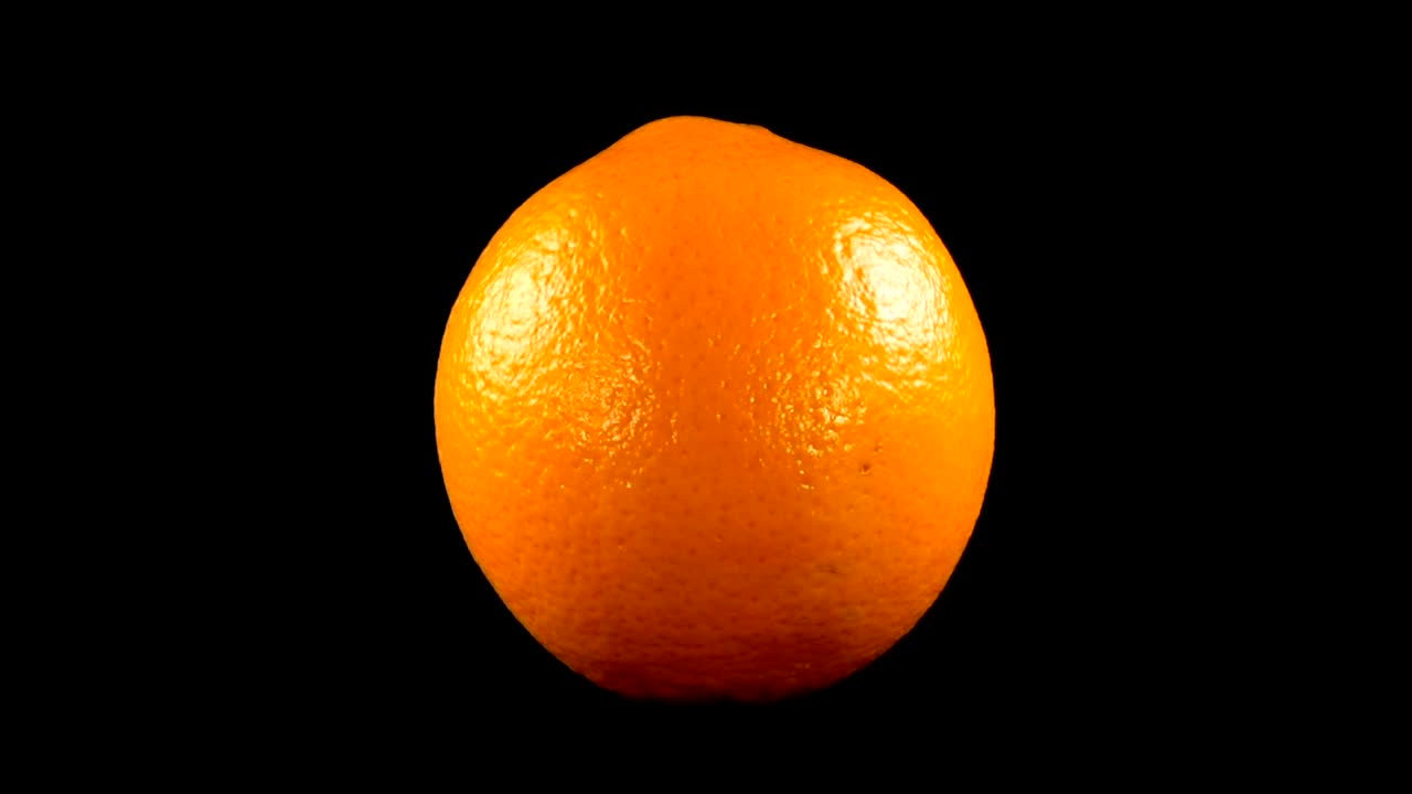 Stock Video Orange On Black Background Live Wallpaper