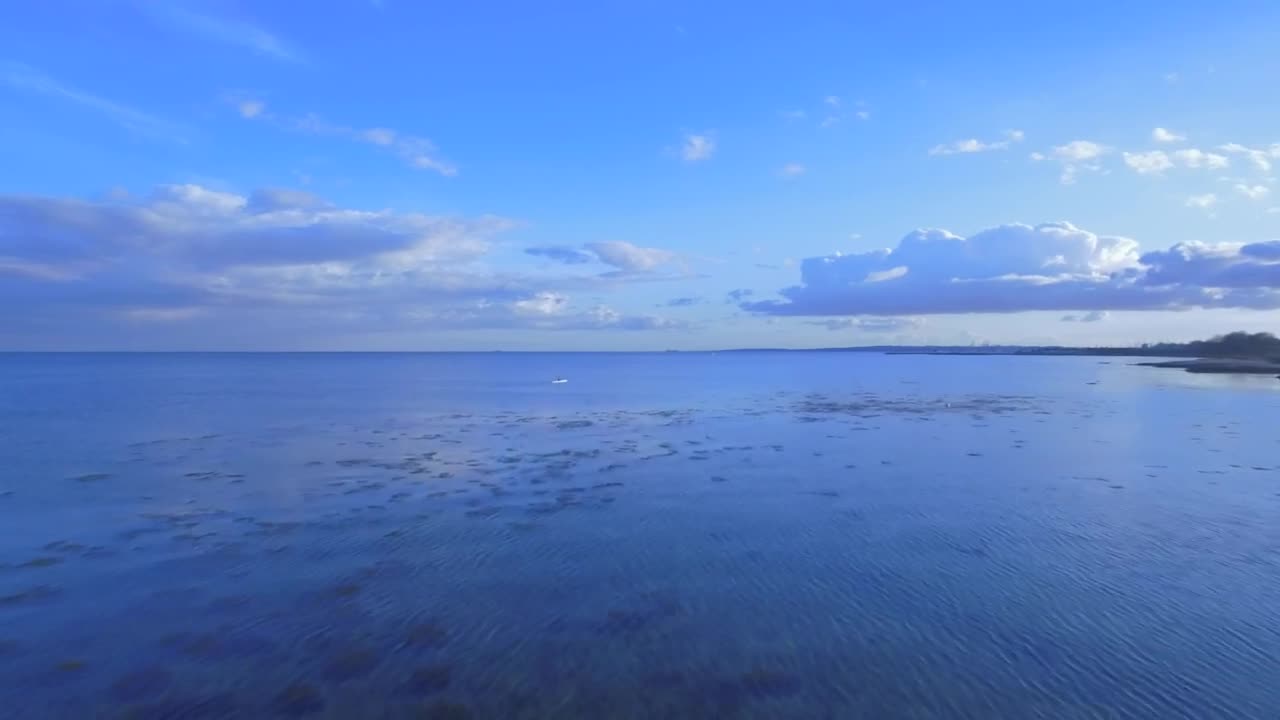 Stock Video Paddling Off Of The Coast Live Wallpaper