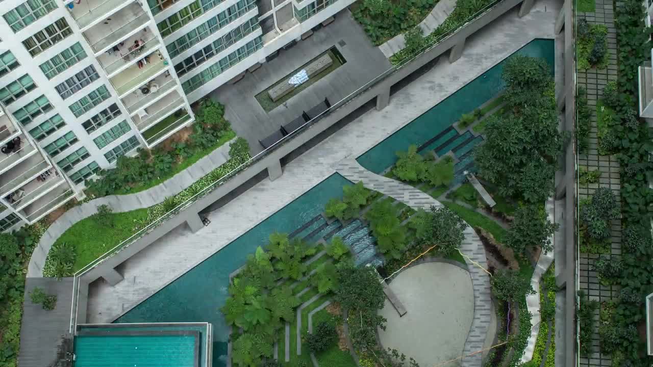 Stock Video People Walking Outside Luxury Apartments Live Wallpaper