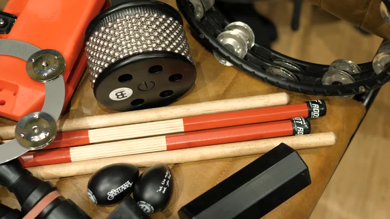 Stock Video Percussion Instruments Live Wallpaper