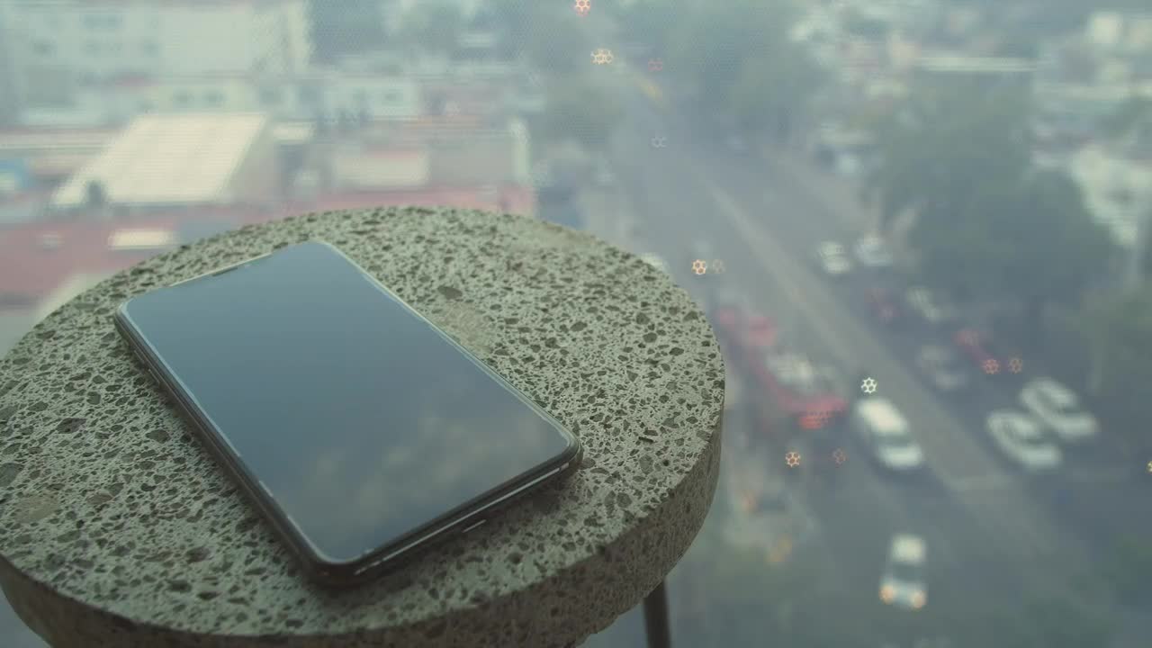 Video Stock Phone On Round End Table Live Wallpaper Free