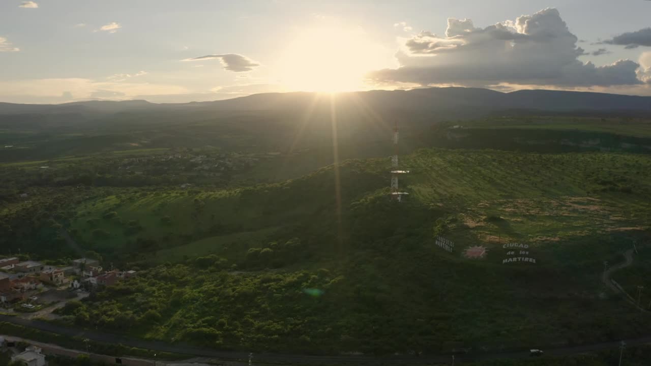 Video Stock Plateau In The Middle Of A Large Meadow Aerial Shot  LargeLive Wallpaper Free