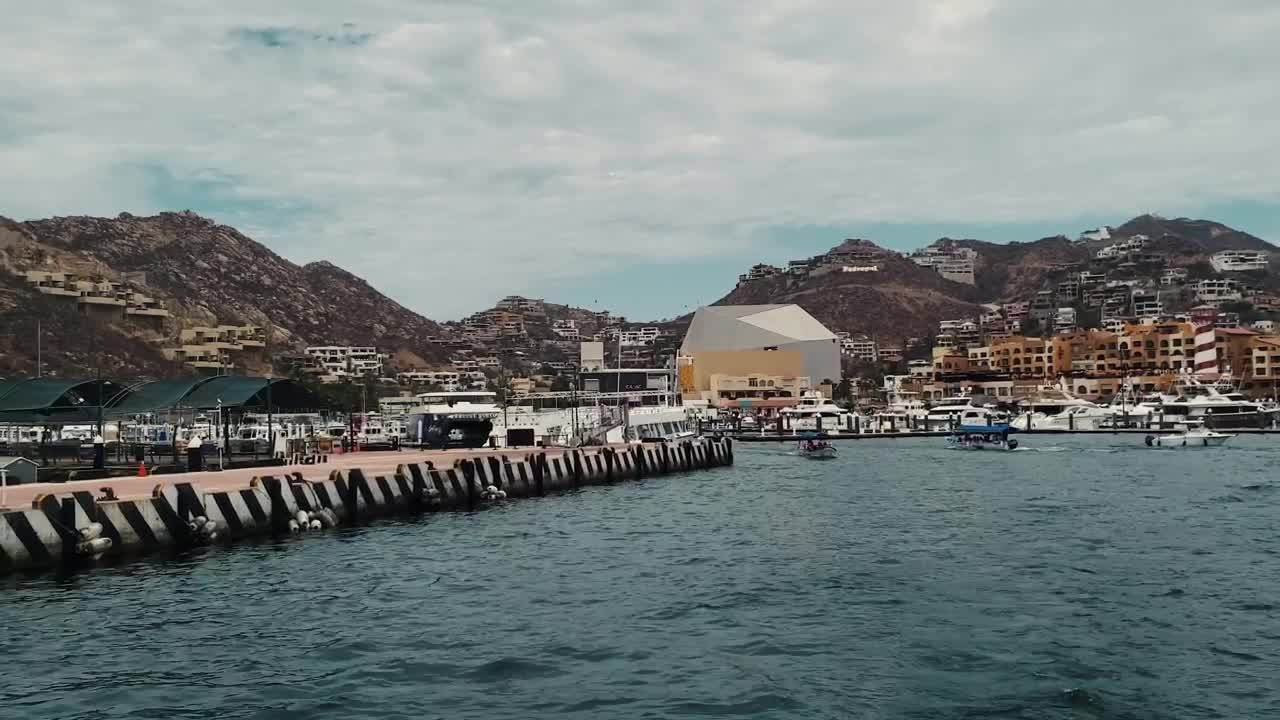 Video Stock Port Seen From The Sea Live Wallpaper Free